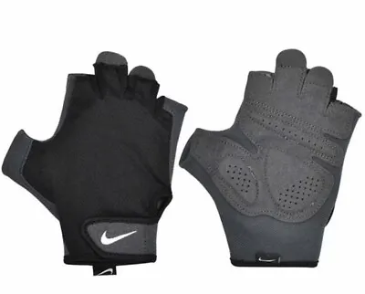 Nike Essential Lightweight Gloves Men’s Small Black &Grey New • £15