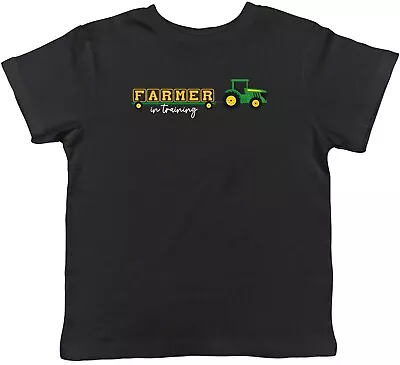 £6.99 • Buy Farmer In Training Kids T-Shirt Farm Farming Tractor Lover Childrens Boys Girls