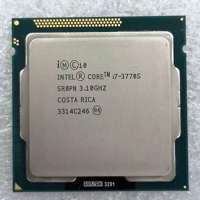 Intel Core I7-3770S Desktop Processor LGA 1155  CM8063701211900 65w 3.1G • $75.77