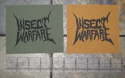 Insect Warfare - Crust Punk Patch Assuck Pretty Little Flower Magrudergrind Doom • $5.99