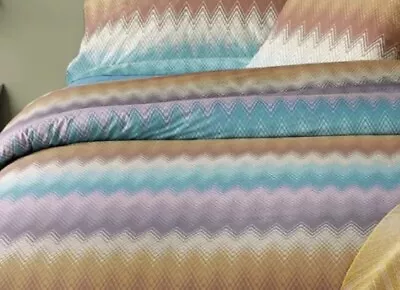 Missoni Home YOKO Queen Duvet Cover 159 Made In Italy $1000 • $775.90