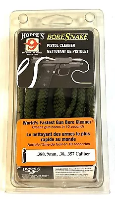 Hoppe's 9 BoreSnake 9mm .357 .380 .38 Caliber Pistol Bore Cleaner  • $14