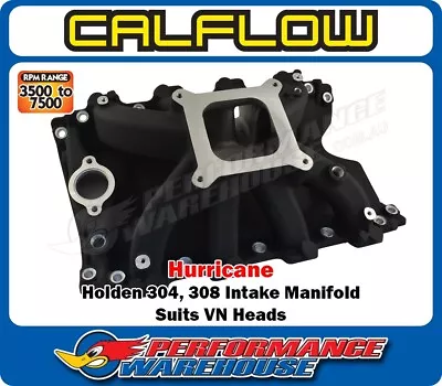 Hurricane Holden V8 304 308 355 (VN Heads) Single-Plane Intake Manifold 2894BK • $667.50