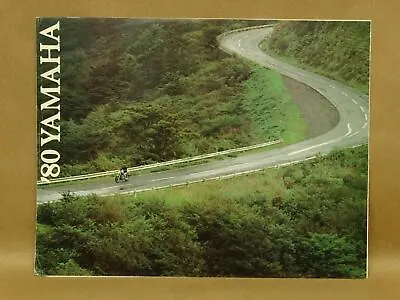 Vtg 1980 Yamaha Full Line Motorcycle Dirt Street Bike Enduro 3 Wheeler Brochure • $56.99