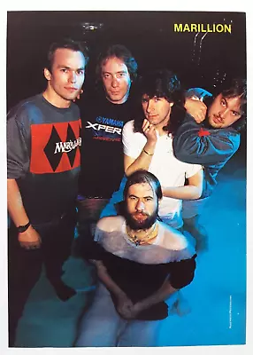 Marillion Band Fish Vintage 1980's Full Page Magazine Pinup Poster Clipping • $7.99