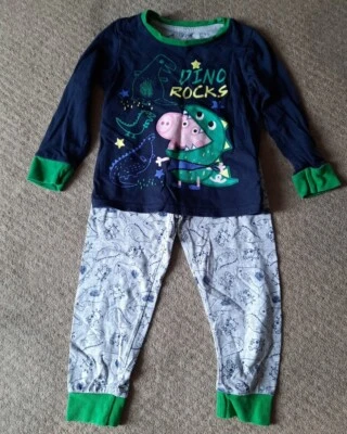 £0.99 • Buy George Pig Mothercare Pajamas Age 3-4 Years