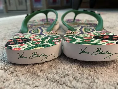 Vera Bradley GO Flip Flops Size 9-10 • $8