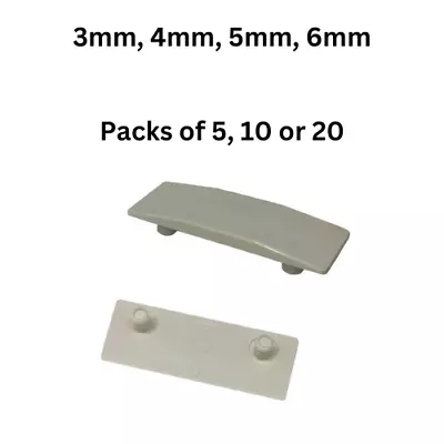 Upvc Double Glazing Cockspur Window Handle Wedges Striker Plates 3456mm • £3.99