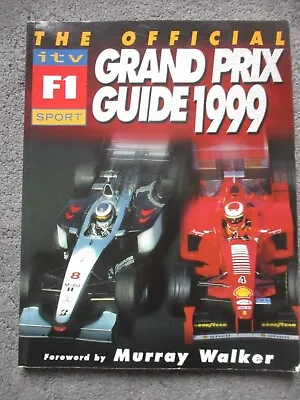 Damon Hill Jean Alesi Signed Autograph F1 Grand Prix Guide Book 1999 • £19.95