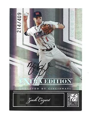 Zack Cozart AUTOGRAPH /409 Ole Miss Rebels 2007 Donruss Elite Extra Edition AUTO • $5.89