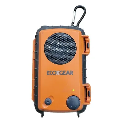 ECOXGEAR Floating Bluetooth Speaker With Waterproof Dry Storage (Orange) • $15