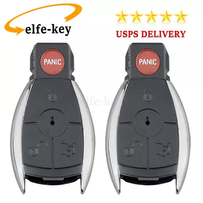 2 For 2000 - 2011 Mercedes Benz C300 GL550 ML350 W220 R230 W203 Key Fob Case 4B • $15.99