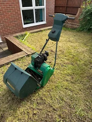 Qualcast Suffolk Punch 35s Self Propelled Petrol Cylinder Lawnmower • £130