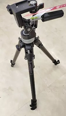 [V. Good] Manfrotto Professional 190B Tripod Adjustable Legs W/ Head 141RC JAPAN • $87.99