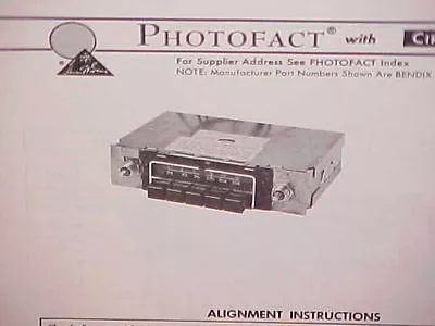 1972 1973 Volvo 142s 144s 145s 164s 1800e 1800es Am-fm Radio Service Shop Manual • $14.99