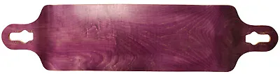 Longboard Deck Double Drop Down + Through 9.75 X 41.25 Purple Concave Maple • $39.95