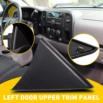 1 Front Left Door Upper Trim Panel For 2007-2014 GMC Sierra 1500 2500 HD 3500 HD • $12.99