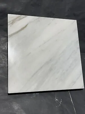10”Square White MARBLE Base For Large Bronze  Lamp Or Art Sculpture NOS • $20