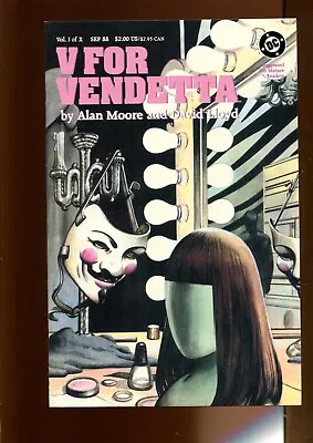 $74.70 • Buy V For Vendetta LOT #1-10 - David Lloyd Cover Art. Complete Set! (9.0/9) 1988