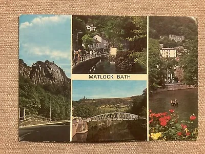 1973 Postcard - Views Of Matlock Bath • £0.99
