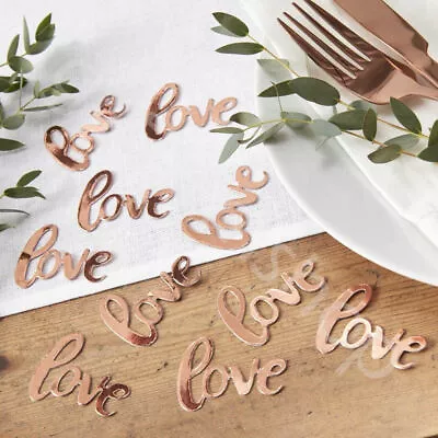 £3.99 • Buy Rose Gold Baby Shower Table Confetti Scatter Sprinkle Unisex Gender Reveal Party