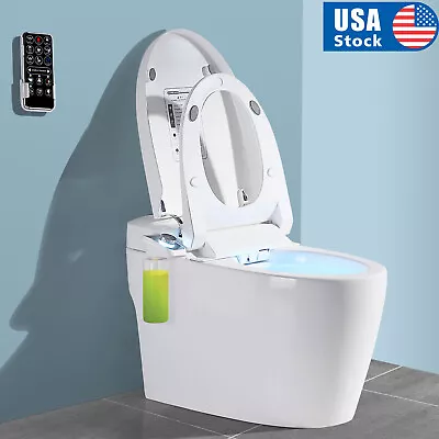 One-Piece Smart Toilet Elongated Toilet With Advance Bidet And Soft Closing Seat • $642.48