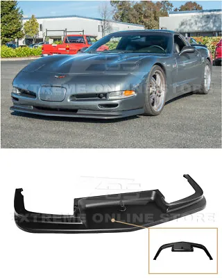 For 97-04 Corvette C5 Performance Matte Black AirFlow Front Bumper Lip Splitter • $159.98