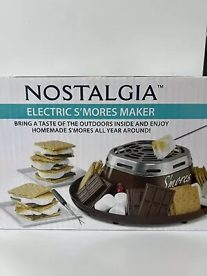 Nostalgia S'mores Maker Electric Indoor Tabletop Stainless Steel  • $18