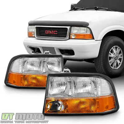 1998-2004 GMC Sonoma S-15 98-01 Jimmy Bravada W/Fog Lights Headlights Headlamps • $78.99