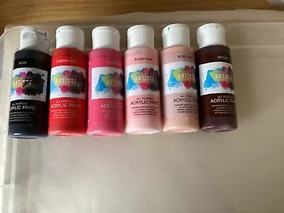 Docrarts Artiste Acrylic Paint 59ml -set 4 Bundle • £6