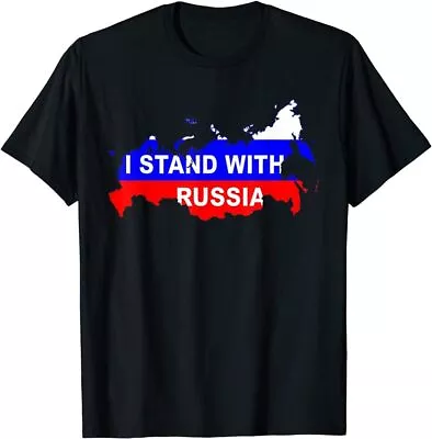 New I Stand With RUSSIA T-Shirt S-2XL • $18.99