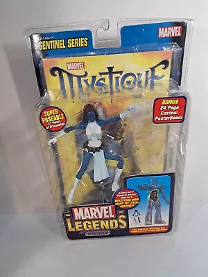 Marvel Legends Sentinel Series Mystique Action Figure & Comic NIB • $30