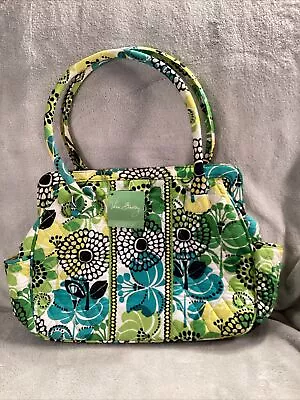 Vera Bradley Frame Bag “Limes Up” Large Handbag Purse NWT NEW • $24.75