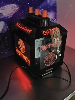 Jagermeister Tap Machine  3 Bottle Shot Dispenser Chiller W/ Bottle Adapters • $224.99