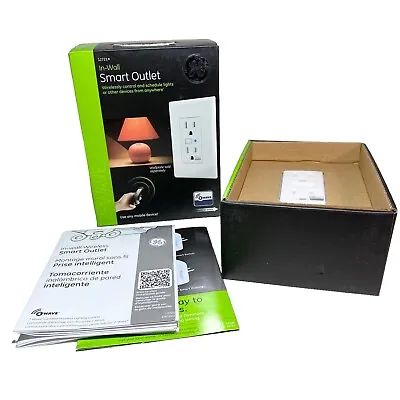 GE In-Wall Smart Outlet ZW1001 Z-Wave 12721 - LED CFL Control Schedule • $24.99