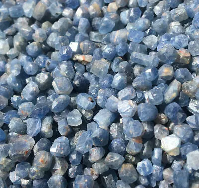 50 Cts Natural Kashmiri Blue Sapphire Raw Rough Loose Gemstone Lot • $16.89