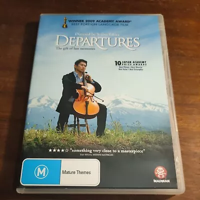 DEPARTURES (DVD 2008) Yojiro Takita Region 4  • $6.02