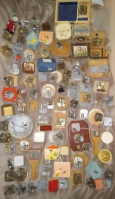 Huge Vintage Lot Of Music Box Musical Movement Mechanisms Motors Wind-up Keys  • $200