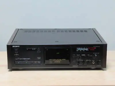 £548.32 • Buy Sony TC-K333ESG 3 Head Cassette Tape Deck Recorder Es Series Black Used