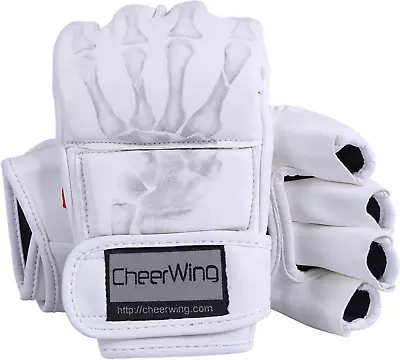 Boxing Gloves Fingerless MMA Gloves UFC Boxing Fight Gloves For Sanda Sparring P • $26.55
