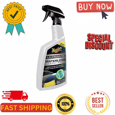 Meguiar's Ultimate Waterless Wash & Wax - Scratch-Free Waterless Car Wash 26 Oz • $17.99