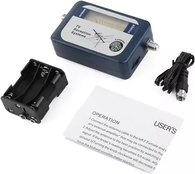£19.49 • Buy DVB-T Finder Digital Aerial Terrestrial TV Antenna Signal Power Strength Meter P
