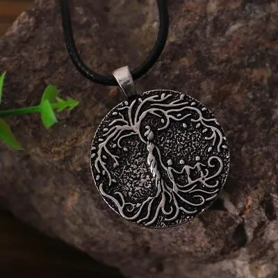 Family Tree Of Life Necklace - Mom & Children Coin Pendant - Mothers Day Gift • $17.02