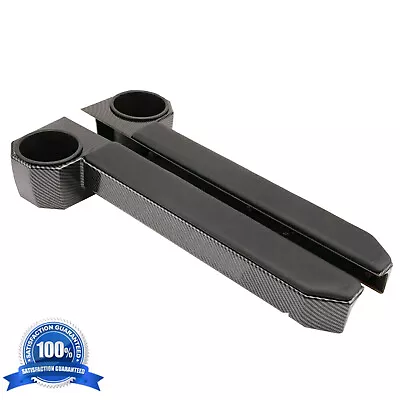 Pair RH & LH Door Armrest Cup Holder Carbon For Toyota Land Cruiser 70 Series • $79.99