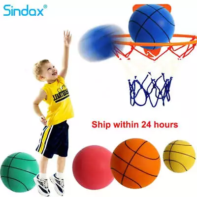 Diameter 24/22/18cm Silent High Density Foam Sports Soft Elastic Ball Indoor • $10.99