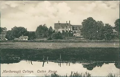 England Wiltshire: Marlborough College Cotton House. Unposted. A • £2.99