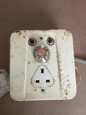 £25 • Buy Vintage MK Cooker Socket Switch Display Film Prop 