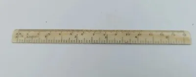 Vintage Ruler Rule Lignes / Inches Mini 6  Plastic • $15.47