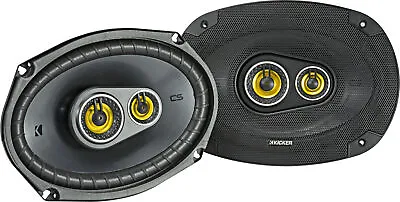Kicker 46CSC6934 6 X9  3-way Speakers • $83.75