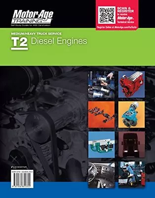 ASE CERTIFICATION TEST PREP: T2 DIESEL ENGINES (MOTOR AGE By Motor Age Staff NEW • $63.95